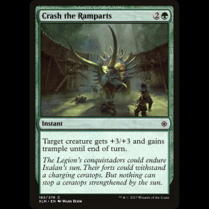 MTG Crash the Ramparts Ixalan xln#182