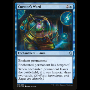 MTG Curator's Ward Dominaria dom#49