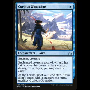 MTG Curious Obsession Rivals of Ixalan rix#35