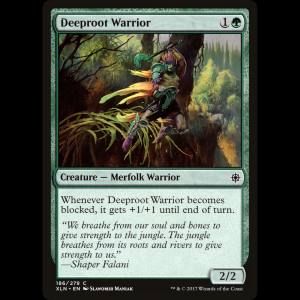 MTG Deeproot Warrior Ixalan xln#186