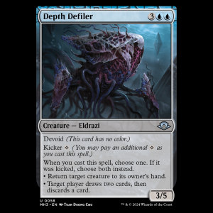 MTG Depth Defiler Modern Horizons 3 mh3#58