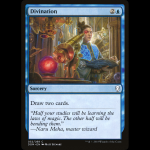 MTG Divination Dominaria dom#52