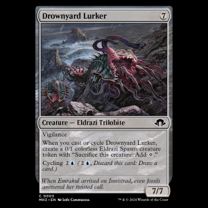MTG Drownyard Lurker Modern Horizons 3 mh3#3