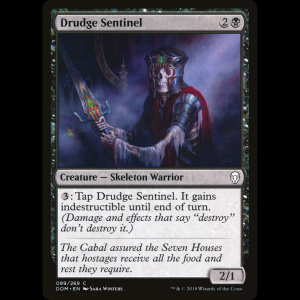 MTG Drudge Sentinel Dominaria dom#89