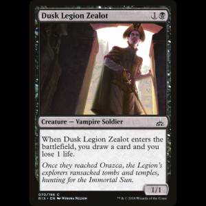 MTG Dusk Legion Zealot Rivals of Ixalan rix#70