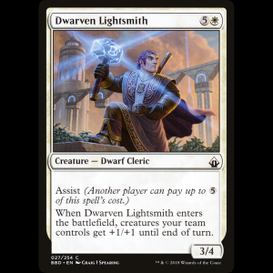 MTG Dwarven Lightsmith Battlebond bbd#27