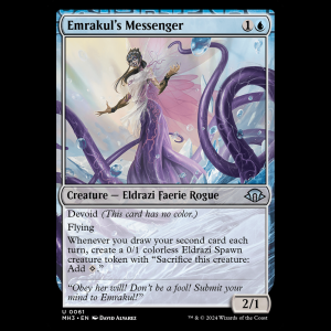 MTG Emrakul's Messenger Modern Horizons 3 mh3#61