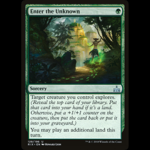 MTG Enter the Unknown Rivals of Ixalan rix#128