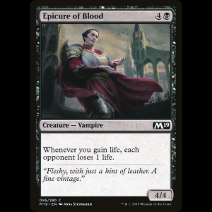 MTG Epicure of Blood Core Set 2019 m19#95