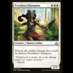 MTG Everdawn Champion Rivals of Ixalan rix#6