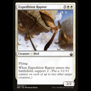 MTG Expedition Raptor Battlebond bbd#92