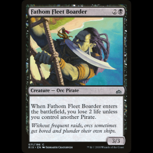 MTG Fathom Fleet Boarder Rivals of Ixalan rix#71