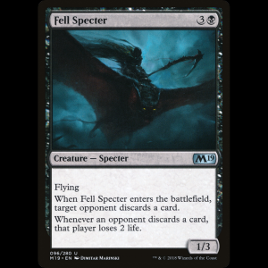 MTG Fell Specter Core Set 2019 m19#96