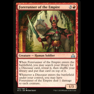 MTG Forerunner of the Empire Rivals of Ixalan rix#102