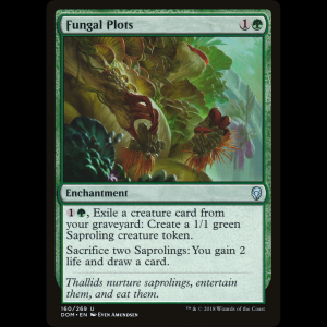 MTG Fungal Plots Dominaria dom#160