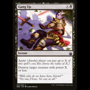 MTG Gang Up Battlebond bbd#47