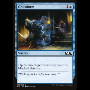 MTG Ghostform Core Set 2019 m19#58