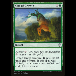 MTG Gift of Growth Dominaria dom#163