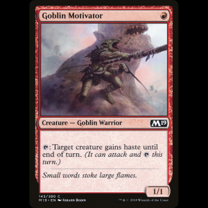 MTG Goblin Motivator Core Set 2019 m19#143