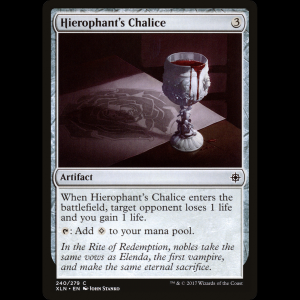 MTG Hierophant's Chalice Ixalan  xln#240