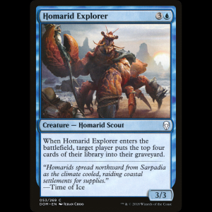 MTG Homarid Explorer Dominaria dom#53