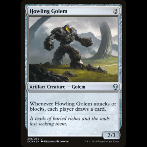 MTG Howling Golem Dominaria dom#218