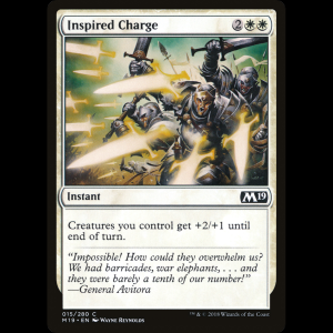 MTG Inspired Charge Core Set 2019 m19#15