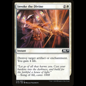 MTG Invoke the Divine Core Set 2019 m19#16