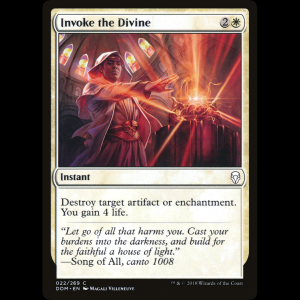 MTG Invoke the Divine Dominaria dom#22