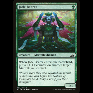 MTG Jade Bearer Rivals of Ixalan rix#134