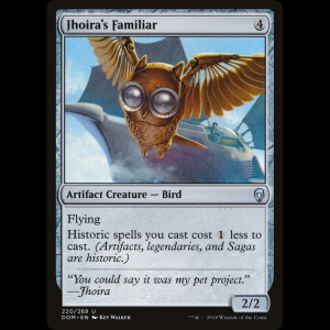 MTG Jhoira's Familiar Dominaria dom#220