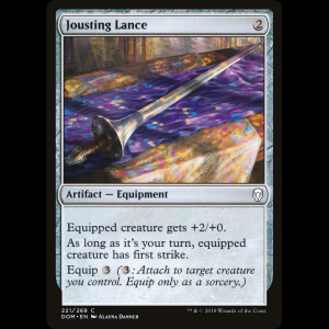 MTG Jousting Lance Dominaria dom#221