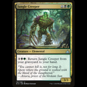 MTG Jungle Creeper Rivals of Ixalan rix#161