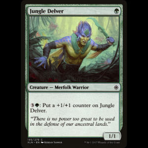 MTG Jungle Delver Ixalan xln#195