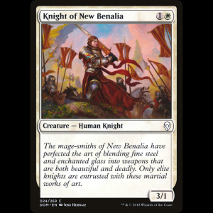 MTG Knight of New Benalia Dominaria dom#24