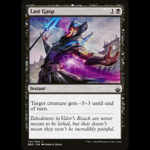 MTG Last Gasp Battlebond bbd#147