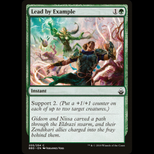 MTG Lead by Example Battlebond bbd#205