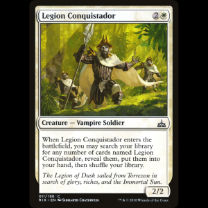 MTG Legion Conquistador Rivals of Ixalan rix#11