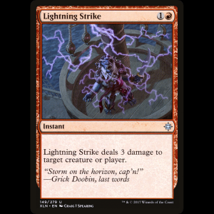 MTG Lightning Strike Ixalan xln#149