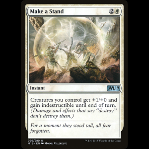 MTG Make a Stand Core Set 2019 m19#26