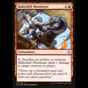 MTG Makeshift Munitions Ixalan xln#151