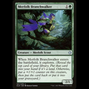 MTG Merfolk Branchwalker Ixalan xln#197