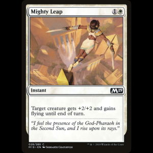 MTG Mighty Leap Core Set 2019 m19#28