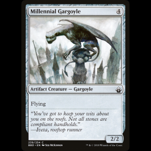 MTG Millennial Gargoyle Battlebond bbd#239