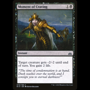 MTG Moment of Craving Rivals of Ixalan rix#79