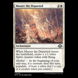 MTG Muster the Departed Modern Horizons 3 mh3#36