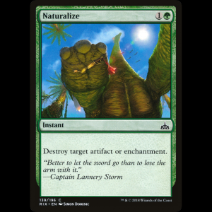 MTG Naturalize Rivals of Ixalan rix#139