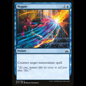 MTG Negate Rivals of Ixalan rix#44