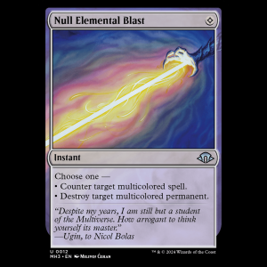 MTG Null Elemental Blast Modern Horizons 3 mh3#12