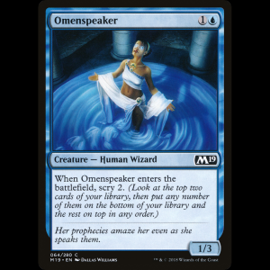 MTG Omenspeaker Core Set 2019 m19#64